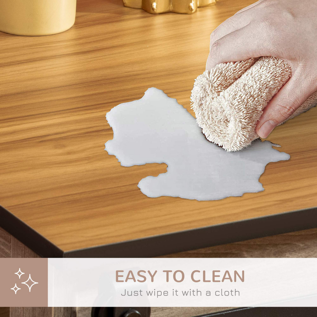 Dog Crate for Large Dogs, Double Dog Cage for Small Dog, Oak Tone