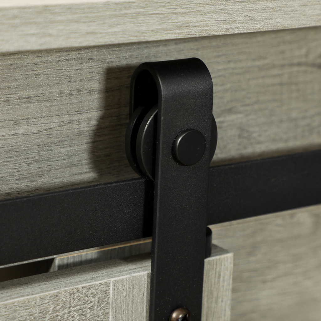 Dog Crate Furniture for Large Dogs, Double Dog Cage for Small Dogs, Grey