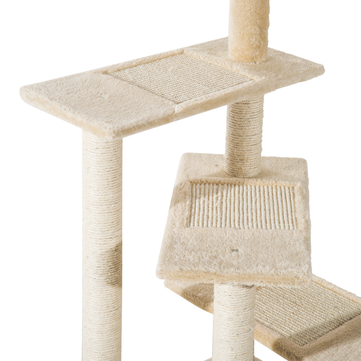 Cat Tree Scratcher Climbing Post Kitten Pets Scratching Furniture Tower